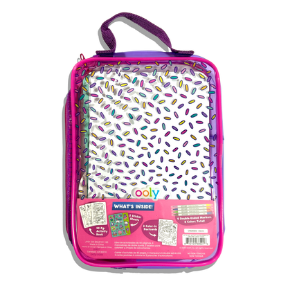 Let's Go!: Activity & Coloring Kit - Unicorn Candy Town