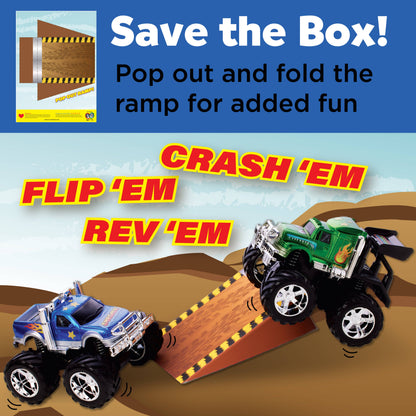 Decorate 2 Monster Trucks | Craft Kit for Kids