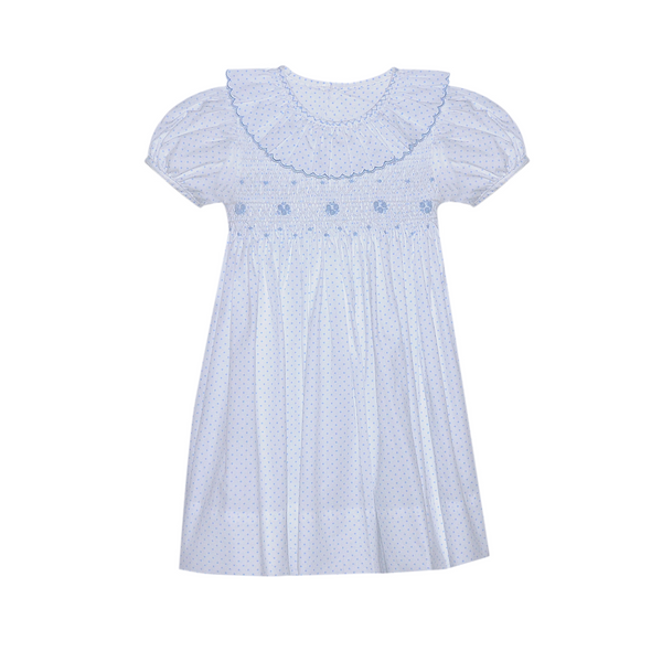 Cate Short Sleeve Dress | Blue