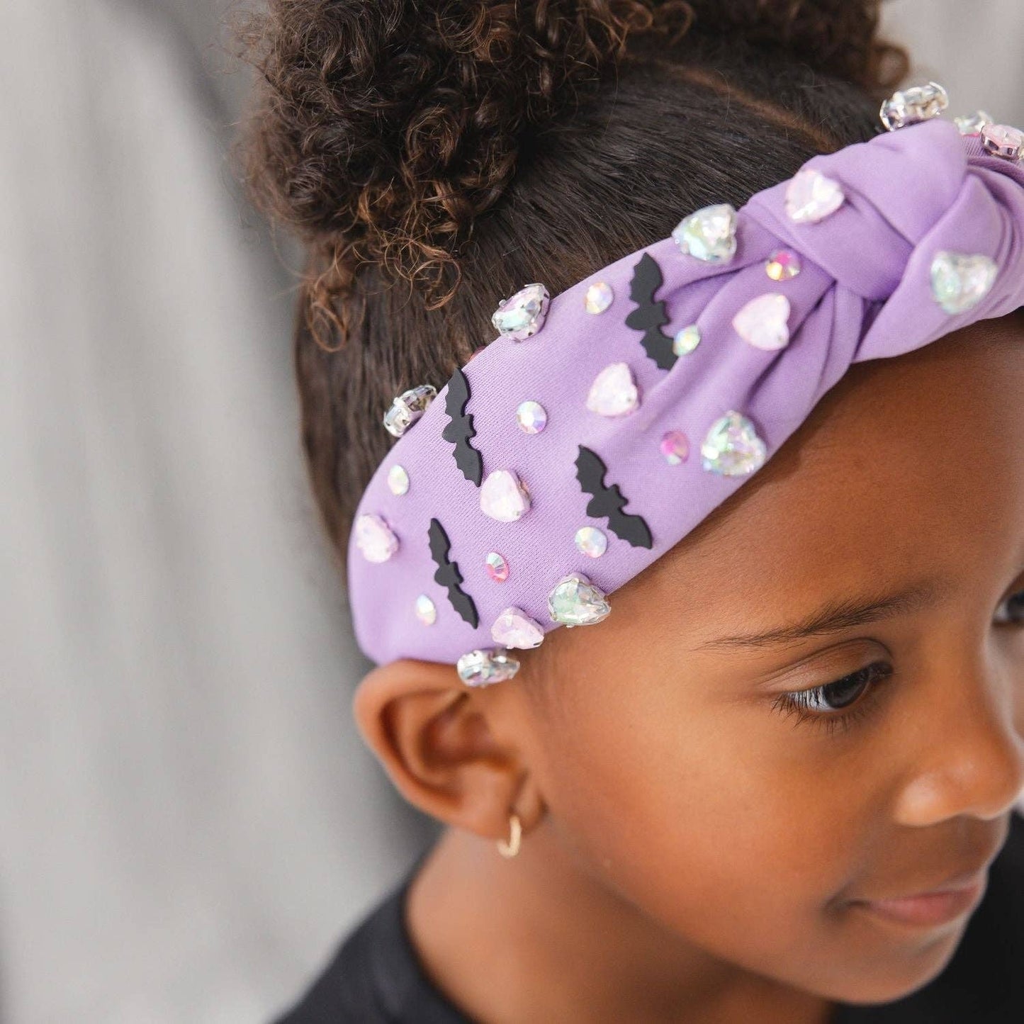 Bat Halloween Gemstone Headband