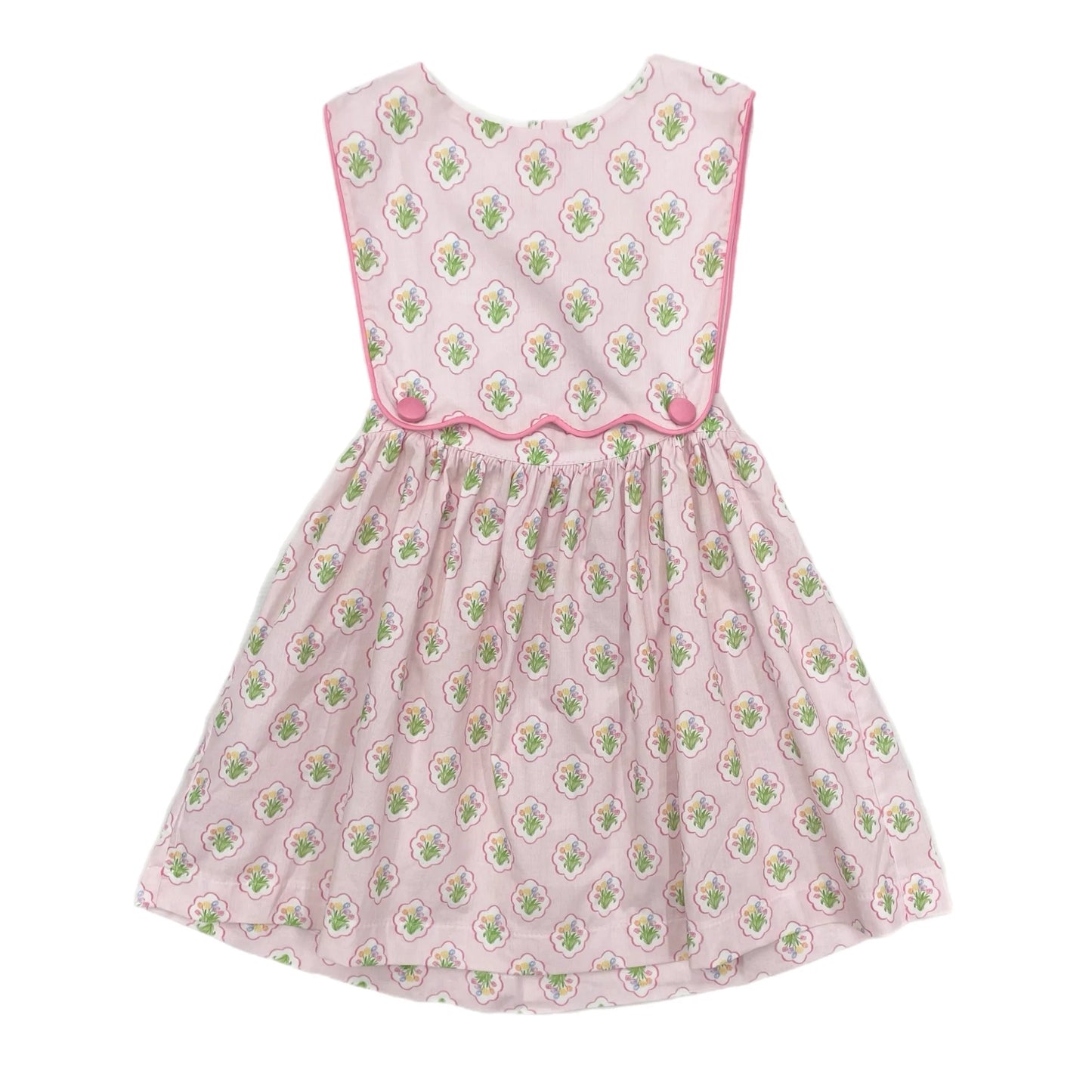 Scallop Tulips Dress