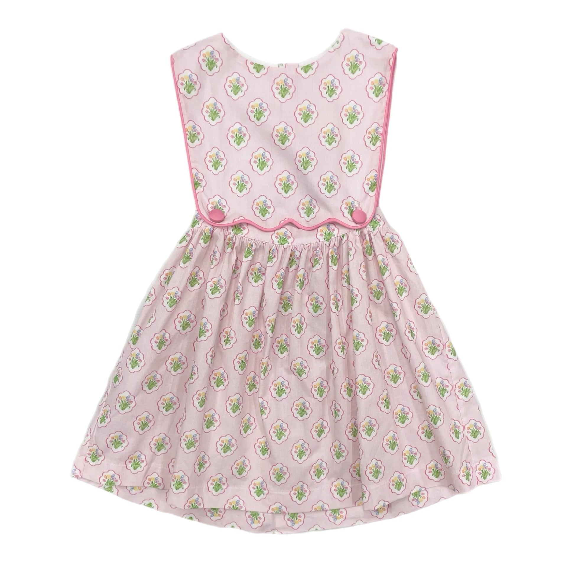 Scallop Tulips Dress