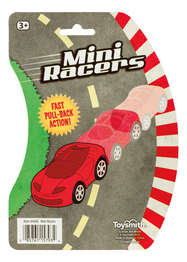 Flash Racers Mini Pull Back Cars