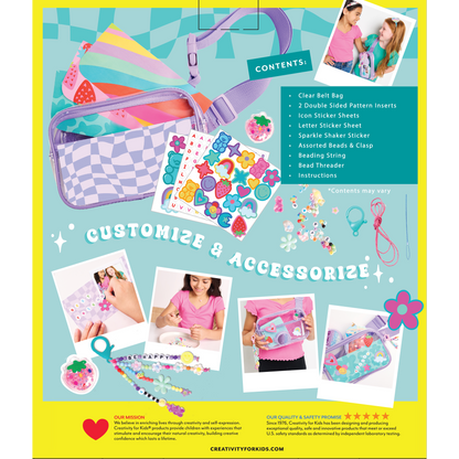 Chic Boutique Belt Bag Craft Kit for Kids