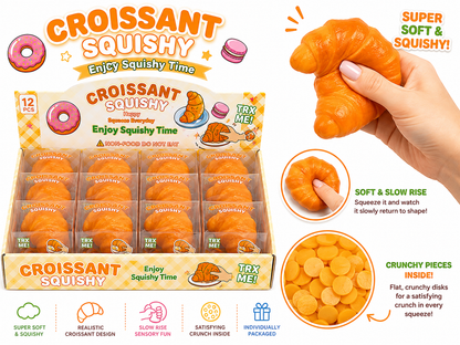 Croissant Crunchy Squishy