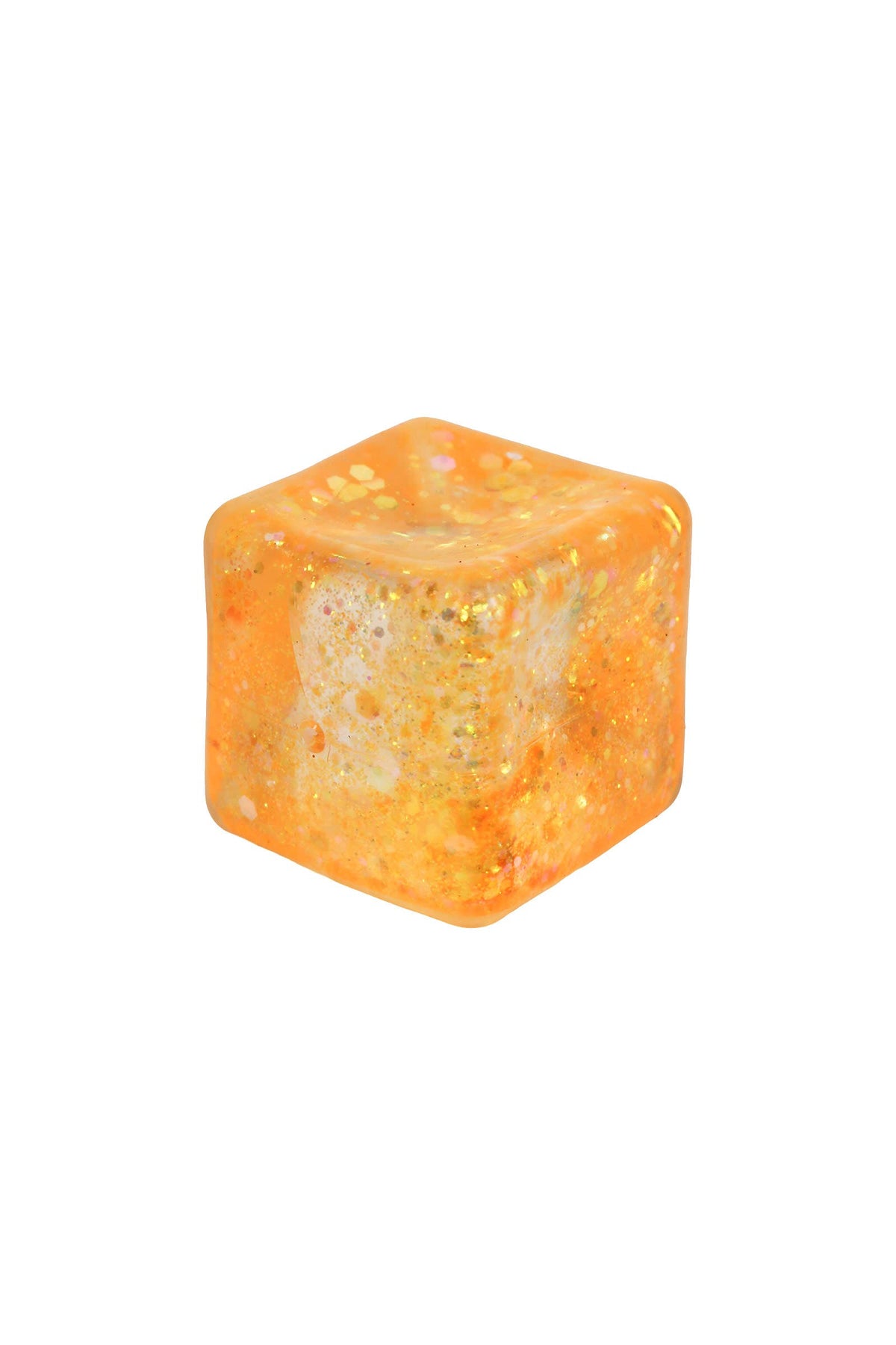 Mini Glittery Cube Maltose Putty Filled Squishy | Assorted
