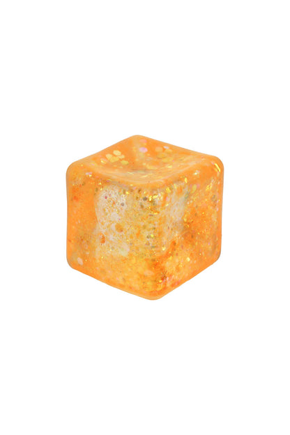 Mini Glittery Cube Maltose Putty Filled Squishy | Assorted