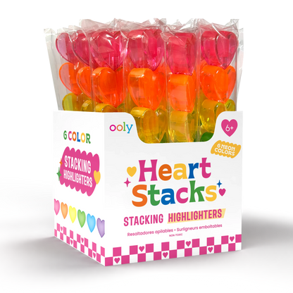 Heart Stacks: Stacking Highlighters