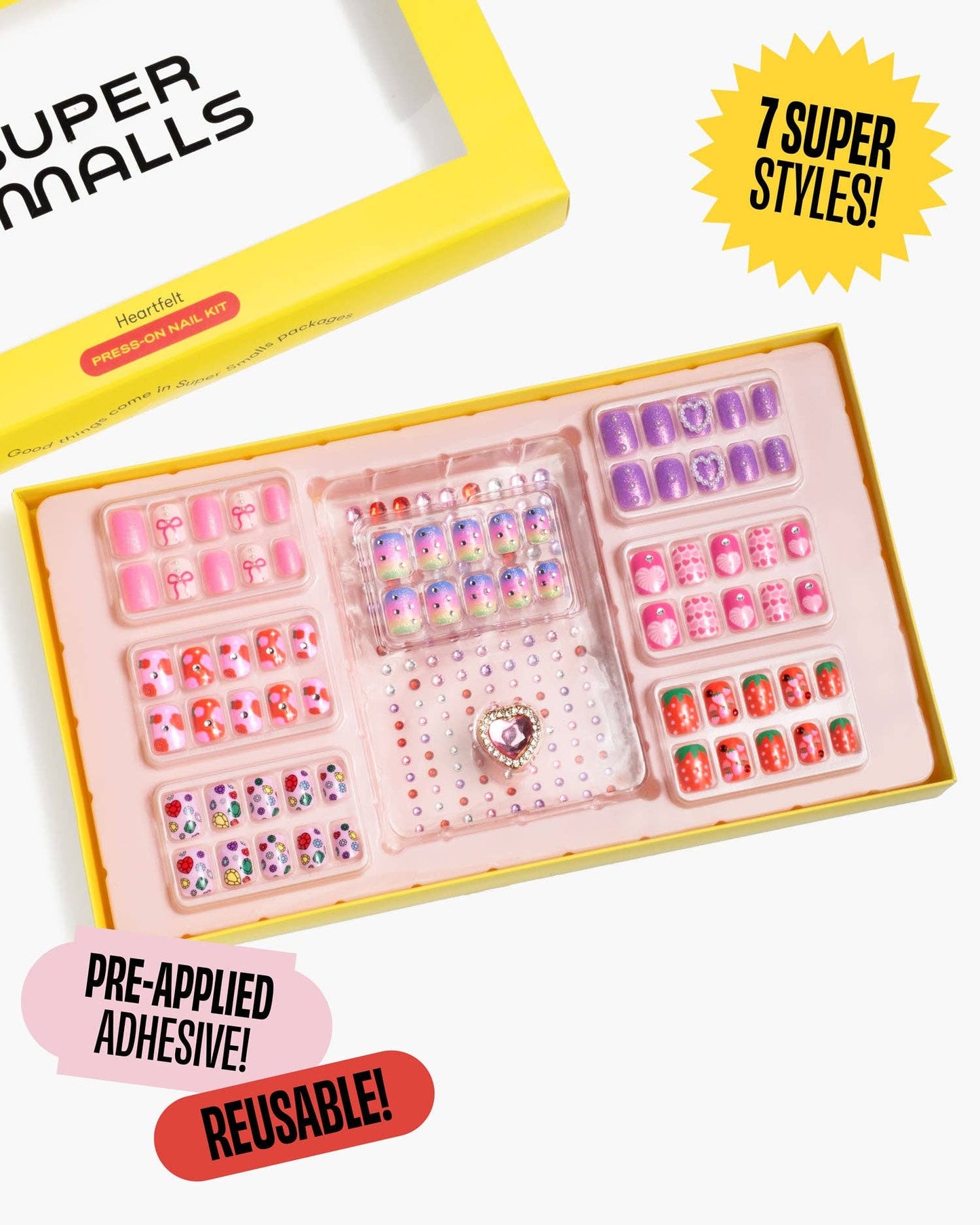 Heartfelt Press on Nails Kit