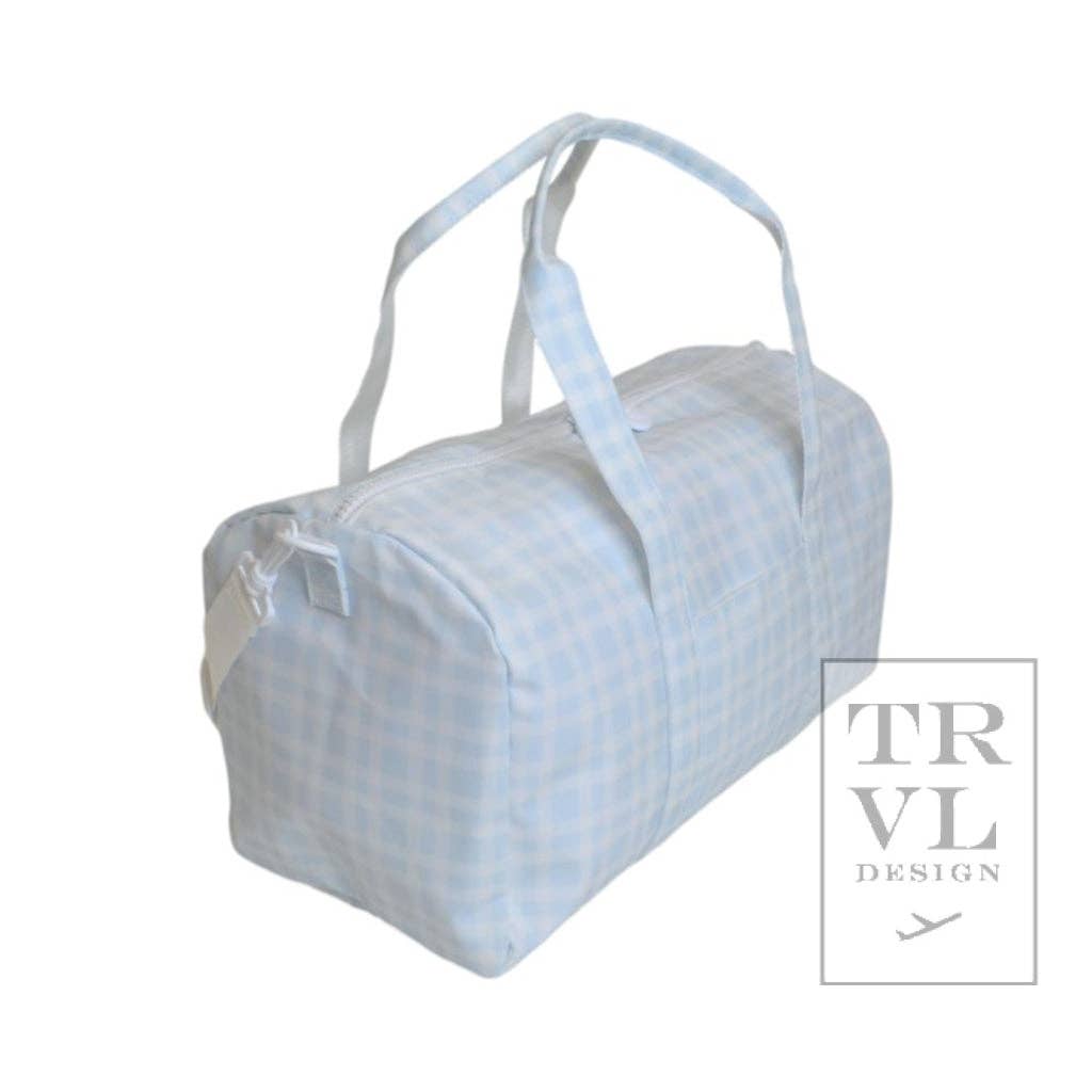 Weekender Duffle | Pimlico Plaid Blue