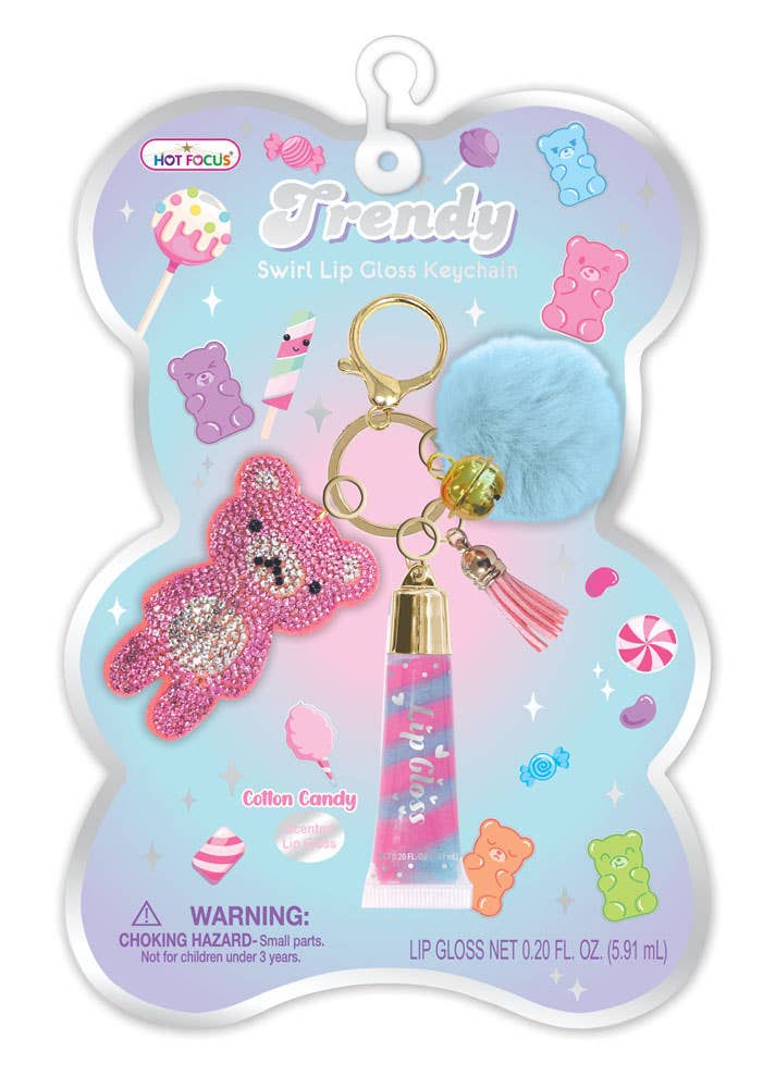 Lip Gloss with Keychain | Gummy Bear