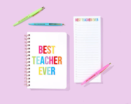 Pen Set | "Best Teacher Ever"