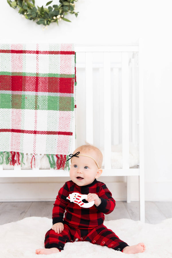 Silicone Christmas Teether | Holiday Snowman