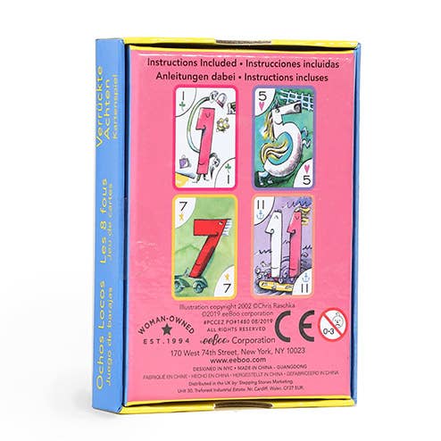 Crazy Eights Playing Cards