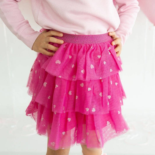 Heart Petal Valentine's Day Tutu