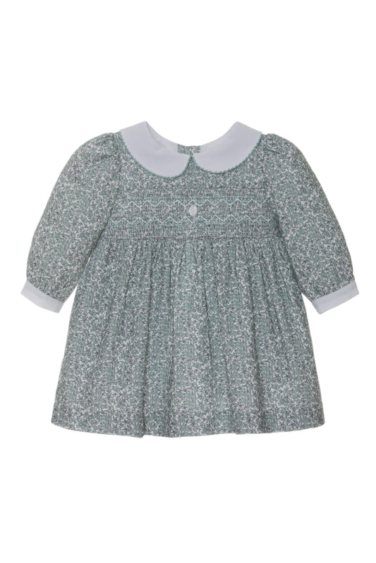 Smocked Collared Dress | Sage Liberty