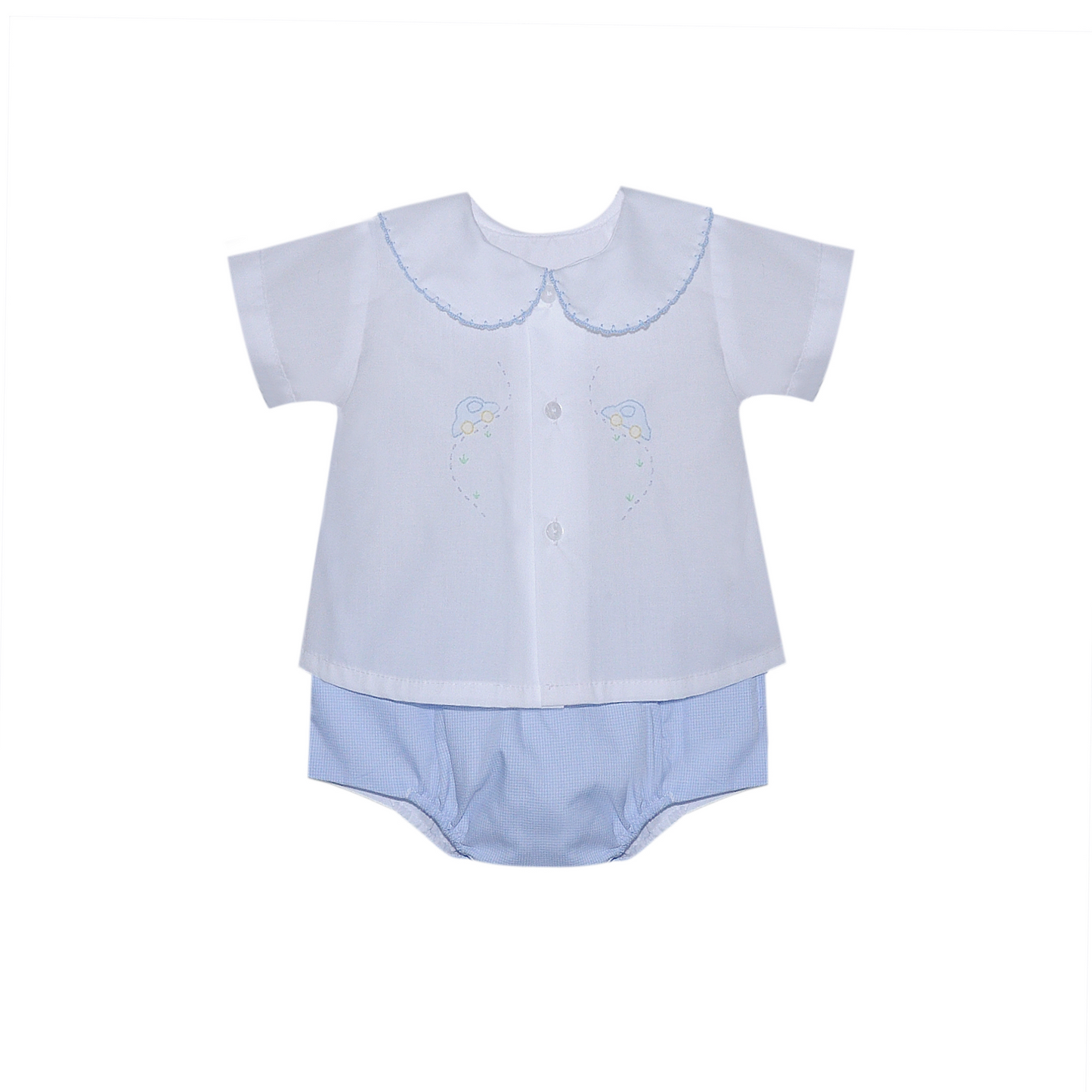 Blue Avery Diaper Set | Cars