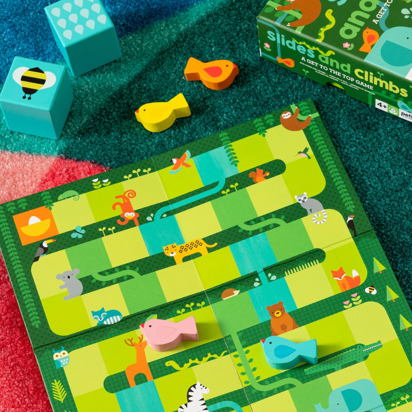 Slides and Climbs: A Get to the Top Game