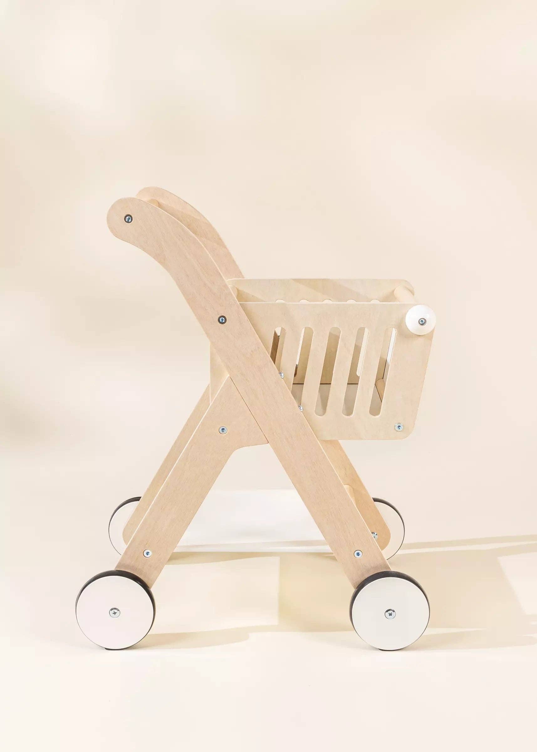 Wooden Shopping Cart | Foam
