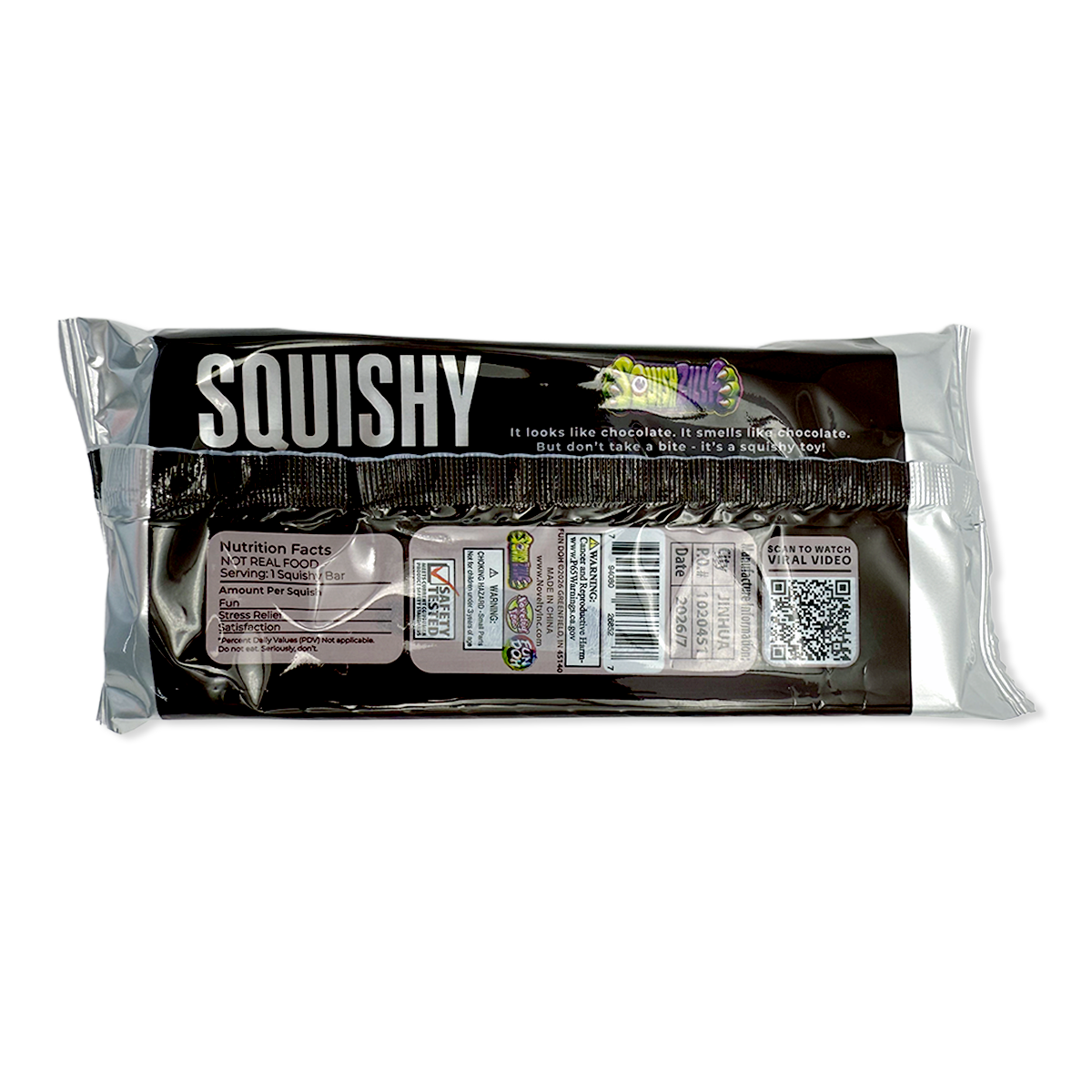 Fun Doh Scented Chocolate Bar Slow Rise Squishy