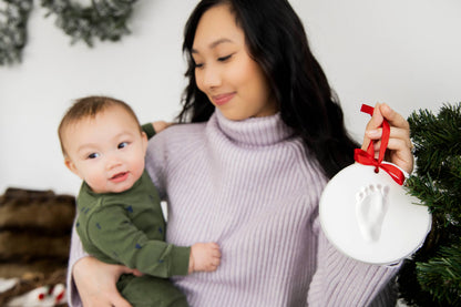 Babyprints Christmas DIY Keepsake Ornament | Set of 2