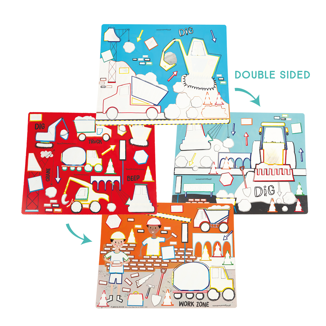 Magic Water Placemats | Construction