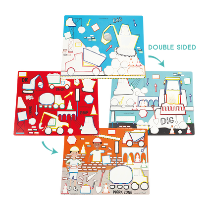 Magic Water Placemats | Construction