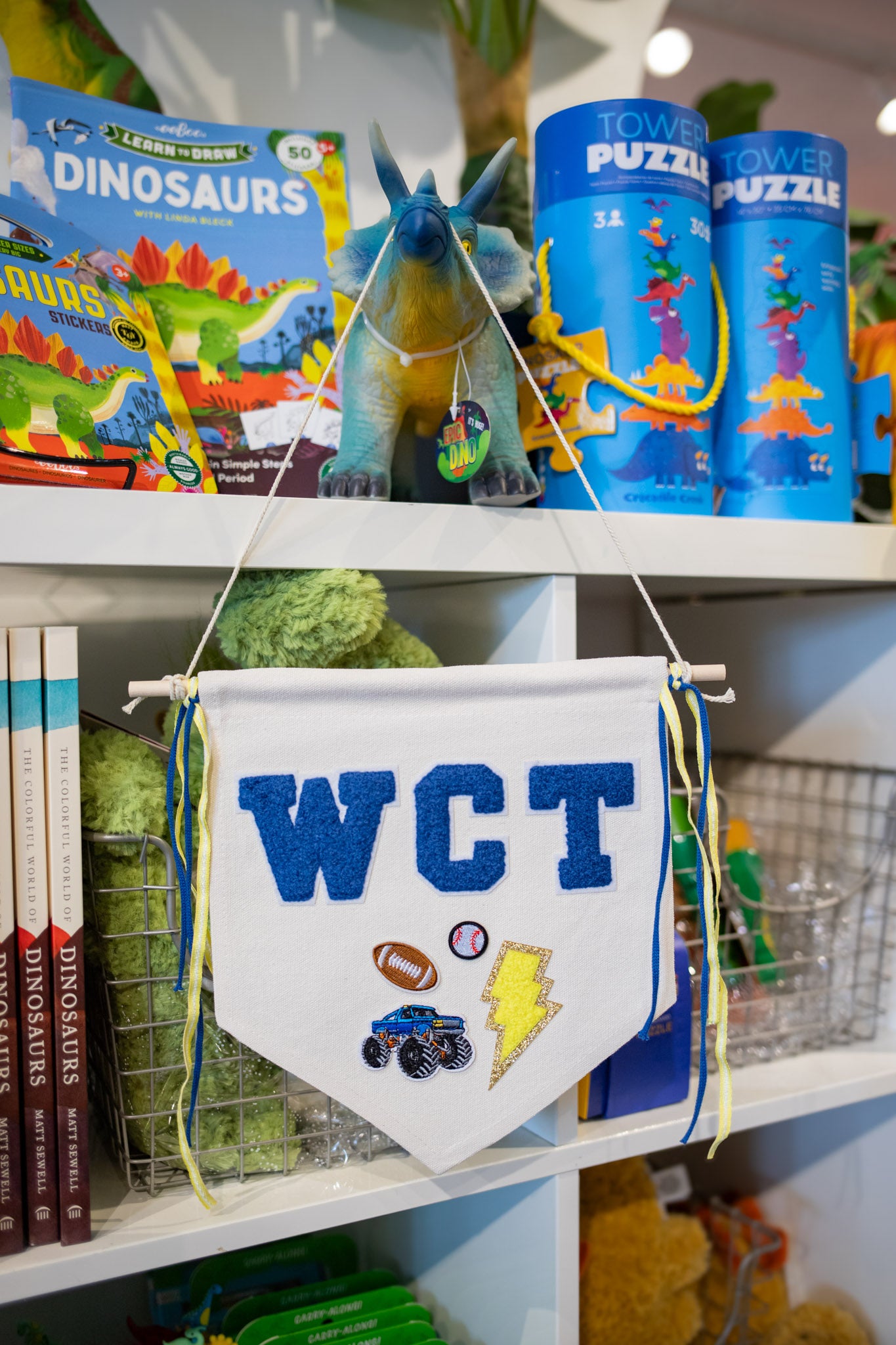 CAMP MAGPIES: Patched Pennants