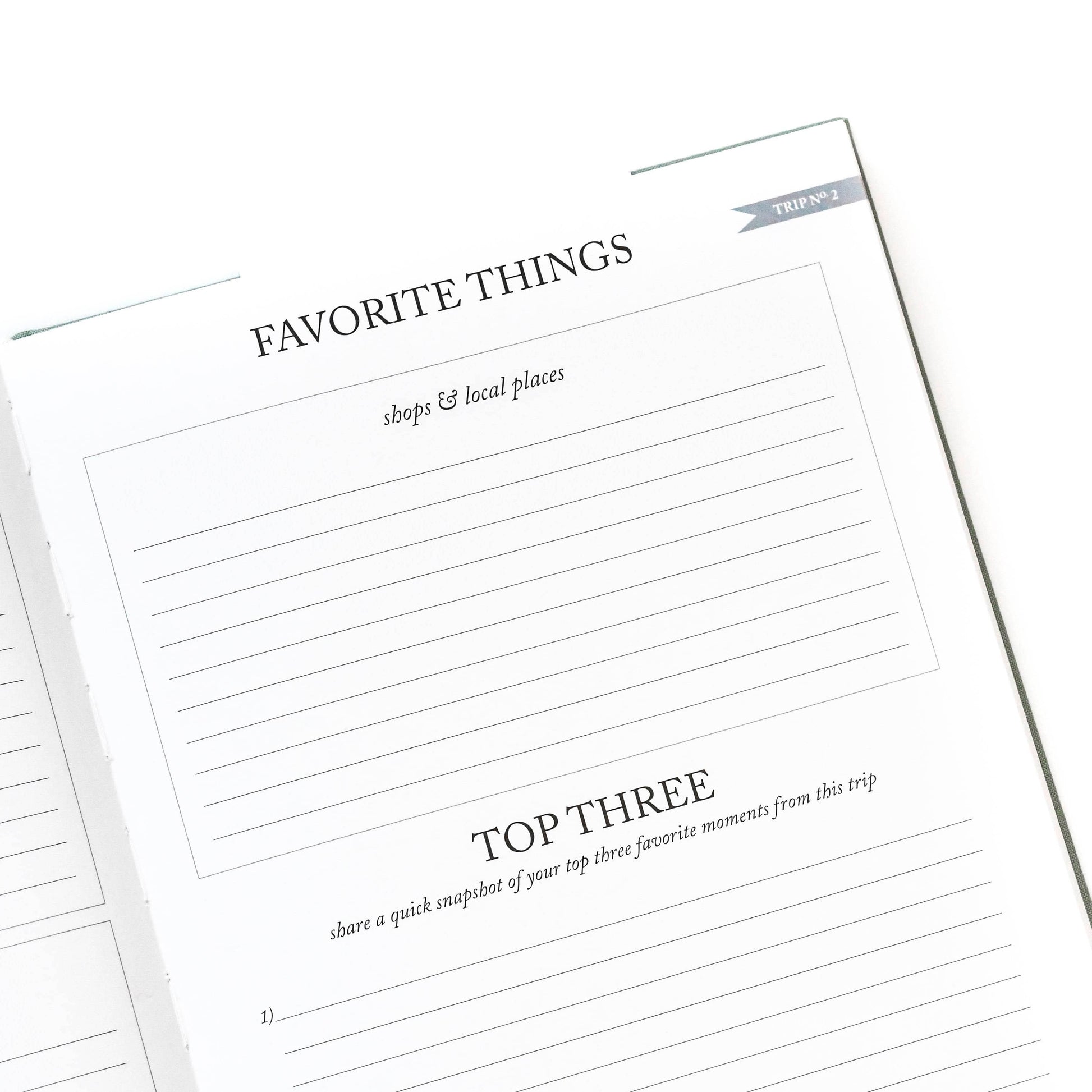 Travel Journal | Sage Green