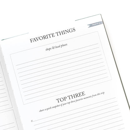 Travel Journal | Sage Green