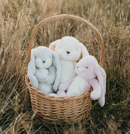 Little 12" Nibble Bunny | Pink (Personalization Included)