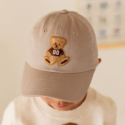 Teddy Bear Patch Baseball Hat