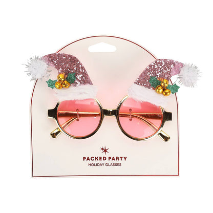 Pinkmas Party Novelty Glasses