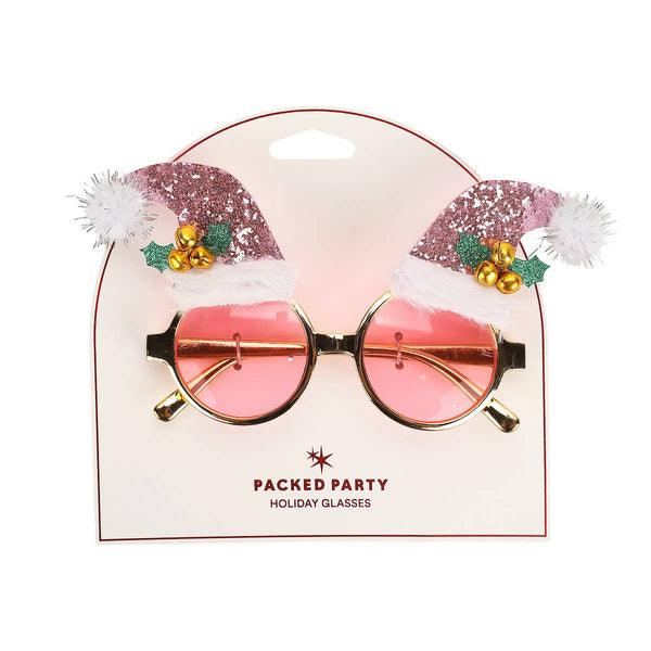 Pinkmas Party Novelty Glasses