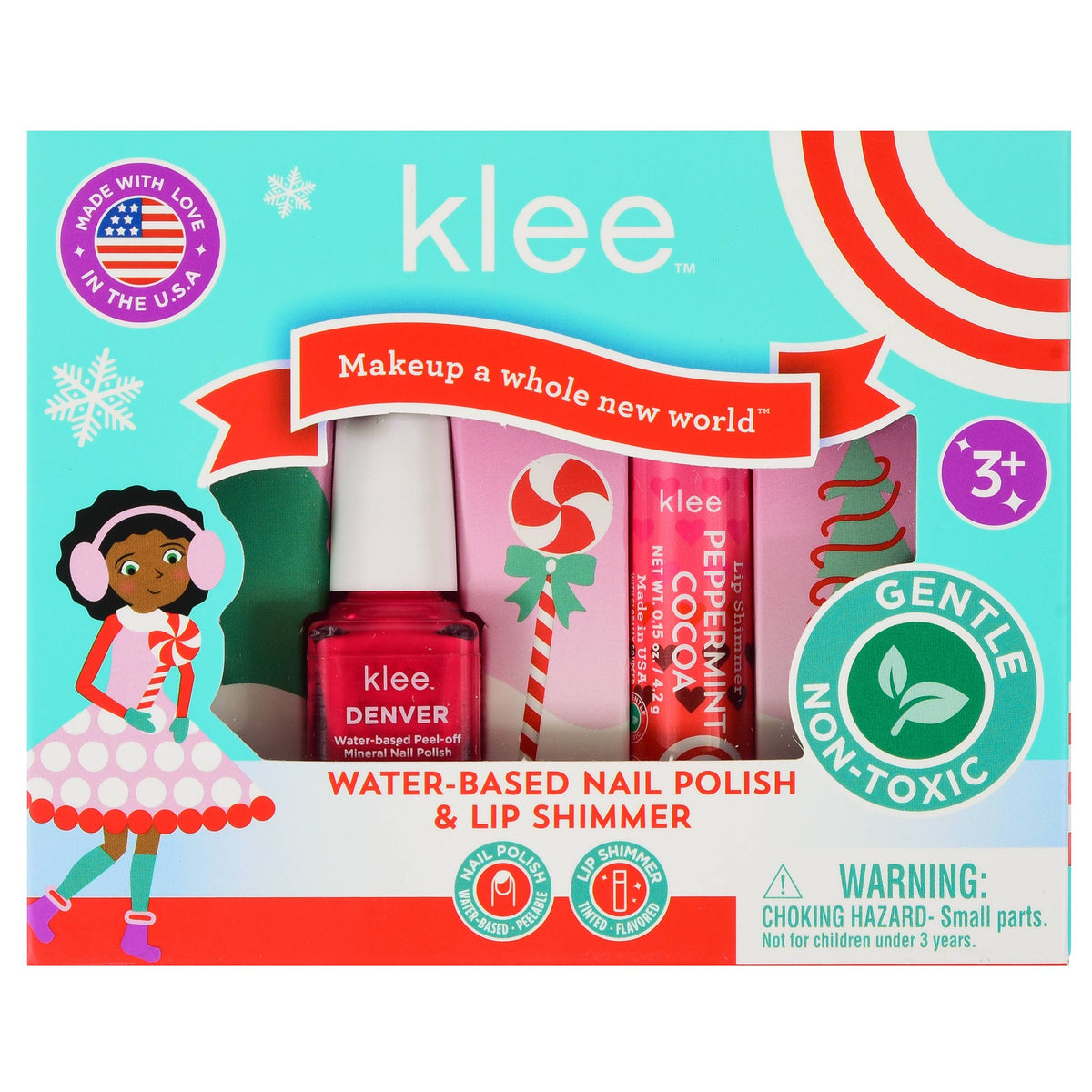 Elves' Play | Water-Based Nail Polish Lip Shimmer Set