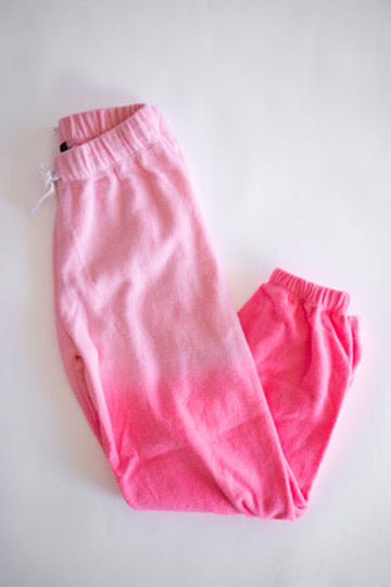 Ombre Sweatpant | Neon Coral