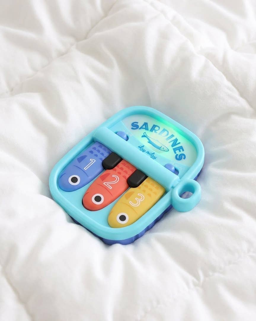Bitzy Tunes Light-up Interactive Piano Toy | Sardines