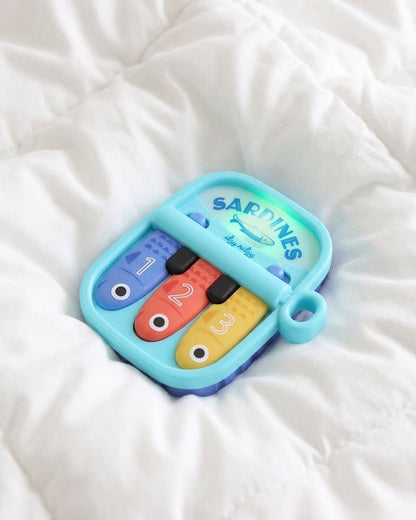 Bitzy Tunes Light-up Interactive Piano Toy | Sardines