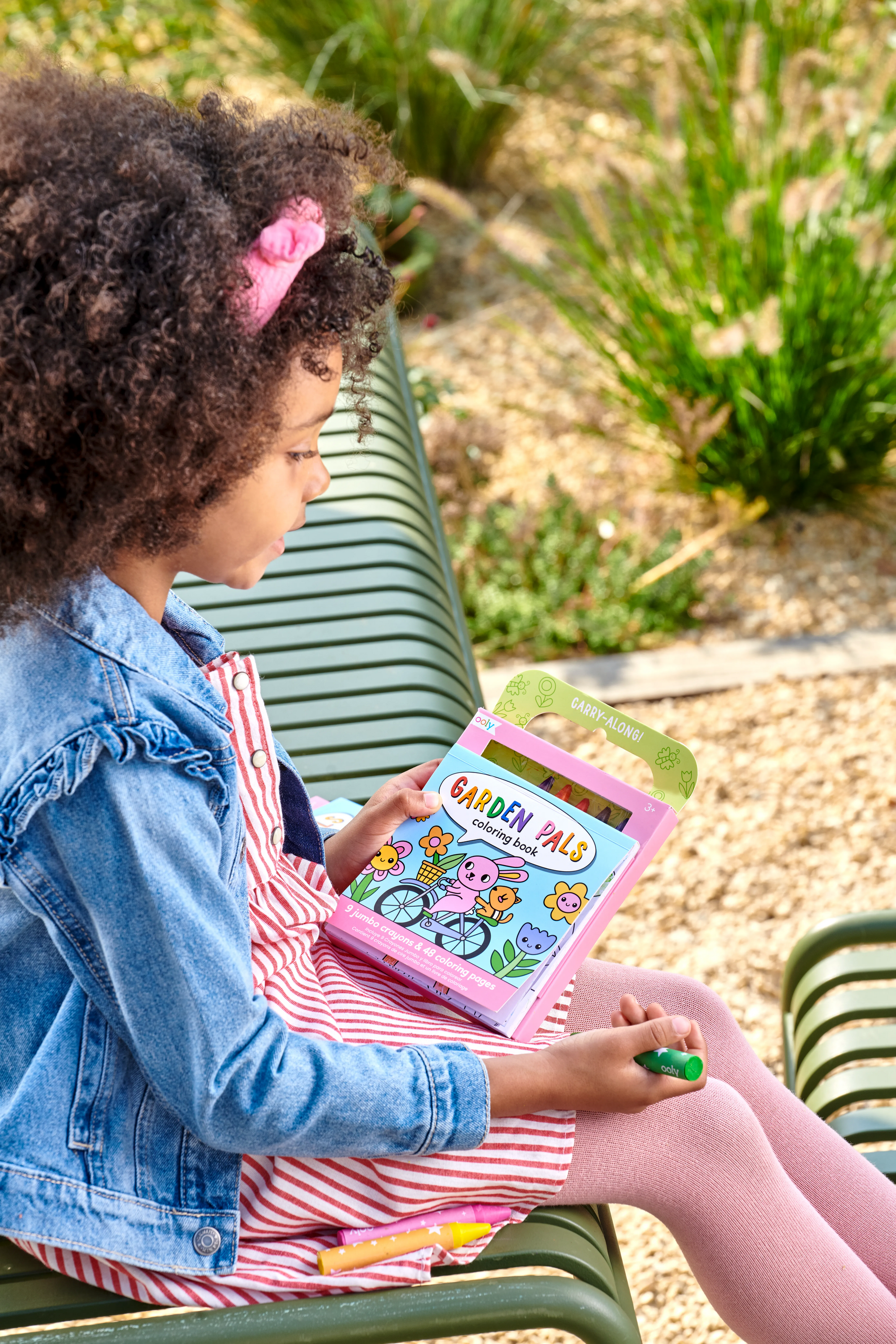 Carry-Along: Coloring Book Set | Garden Pals