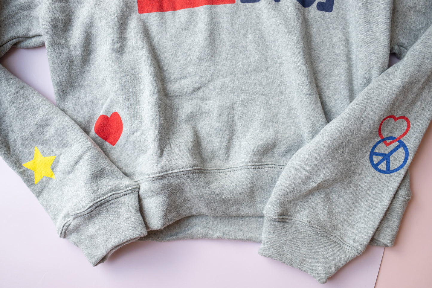 Double Love Sweatshirt | Misty Grey