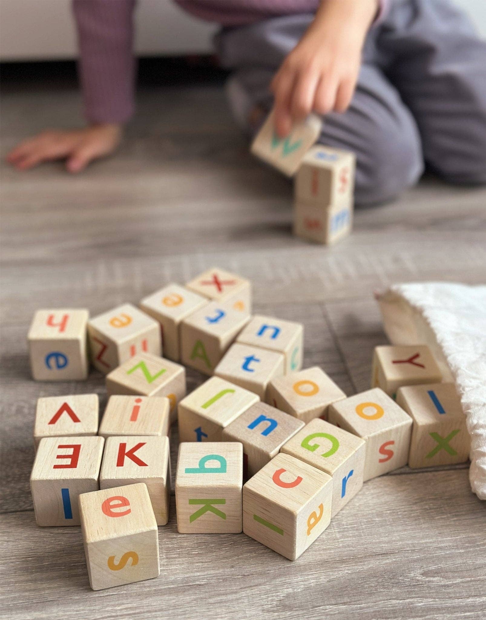 Alphabet Spelling Blocks
