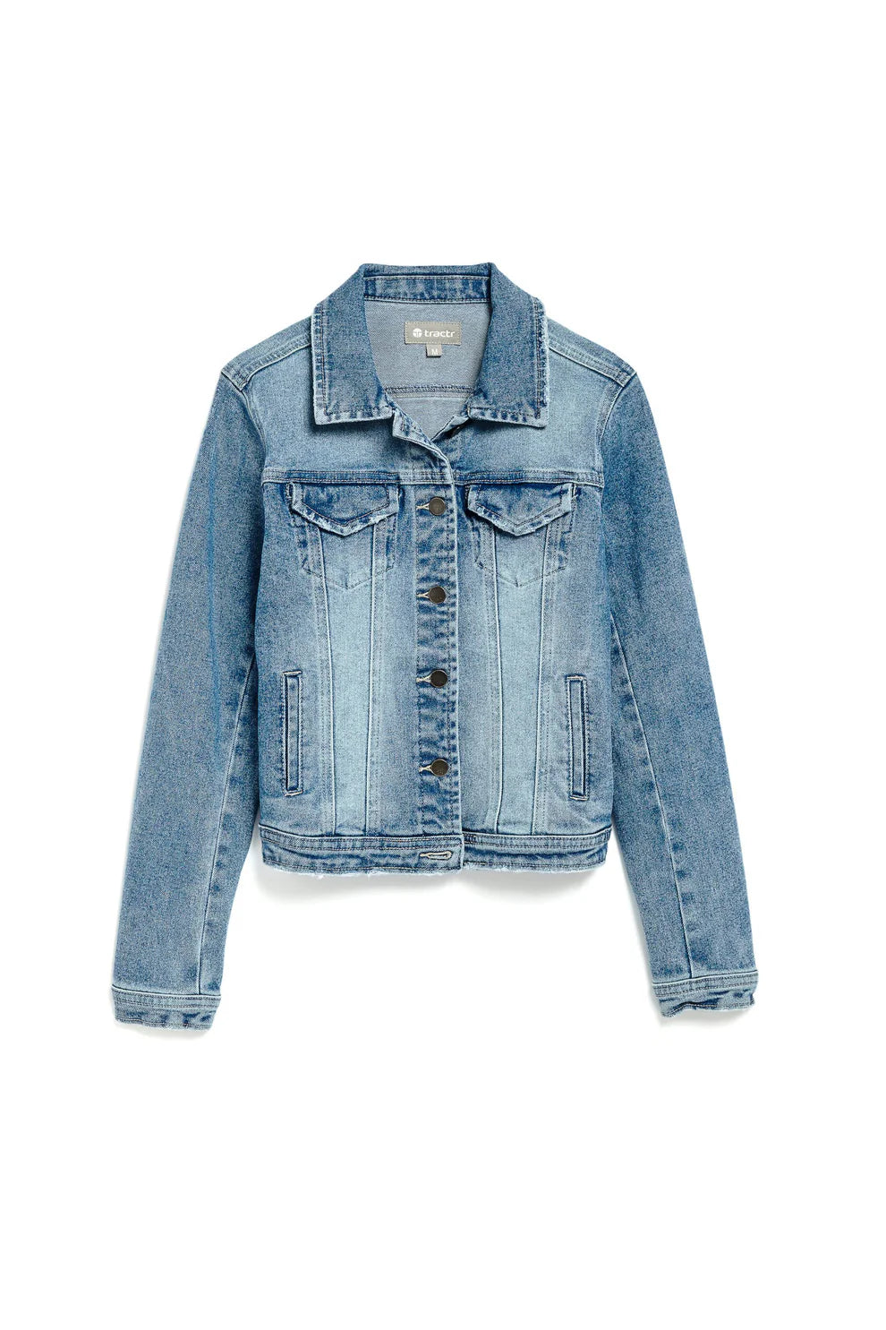 Lorette Basic Denim Jacket | Little Girl's