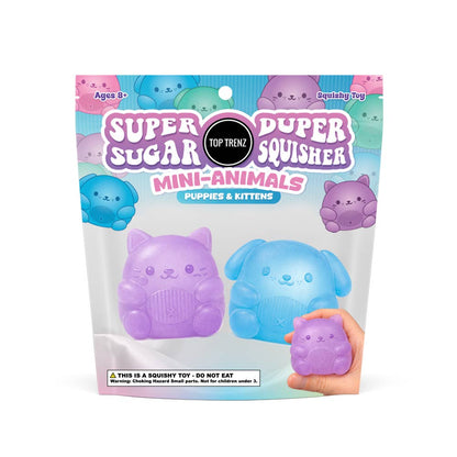 Super Duper Sugar Squisher | Mini Kitty & Puppy