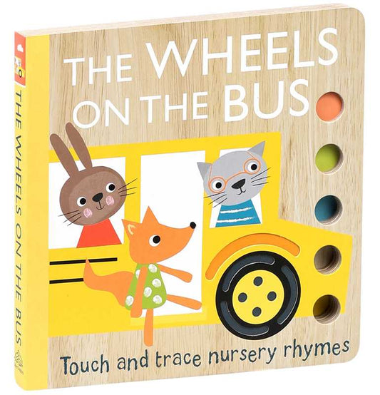 Touch and Trace Nursery Rhymes: The Wheels on the Bus by