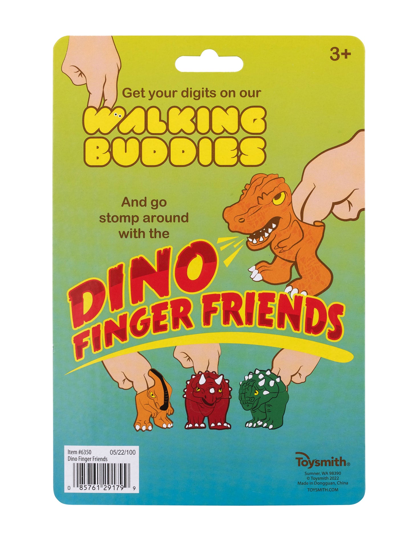 Walking Buddies | Dino Finger Friends-Finger Puppets