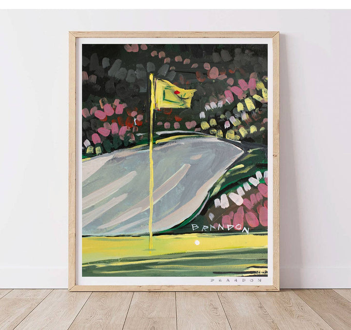 Flag in the Shadows from the Masters |  Art Print by Brandon Thomas