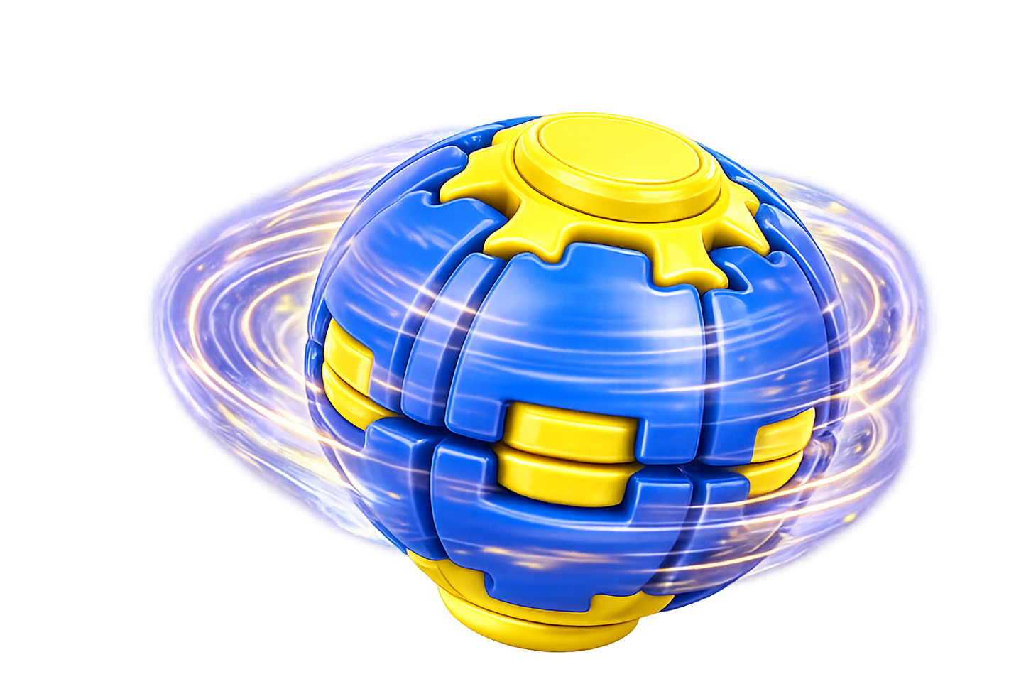 Power Spin Squeeze Fidget Ball | Assorted