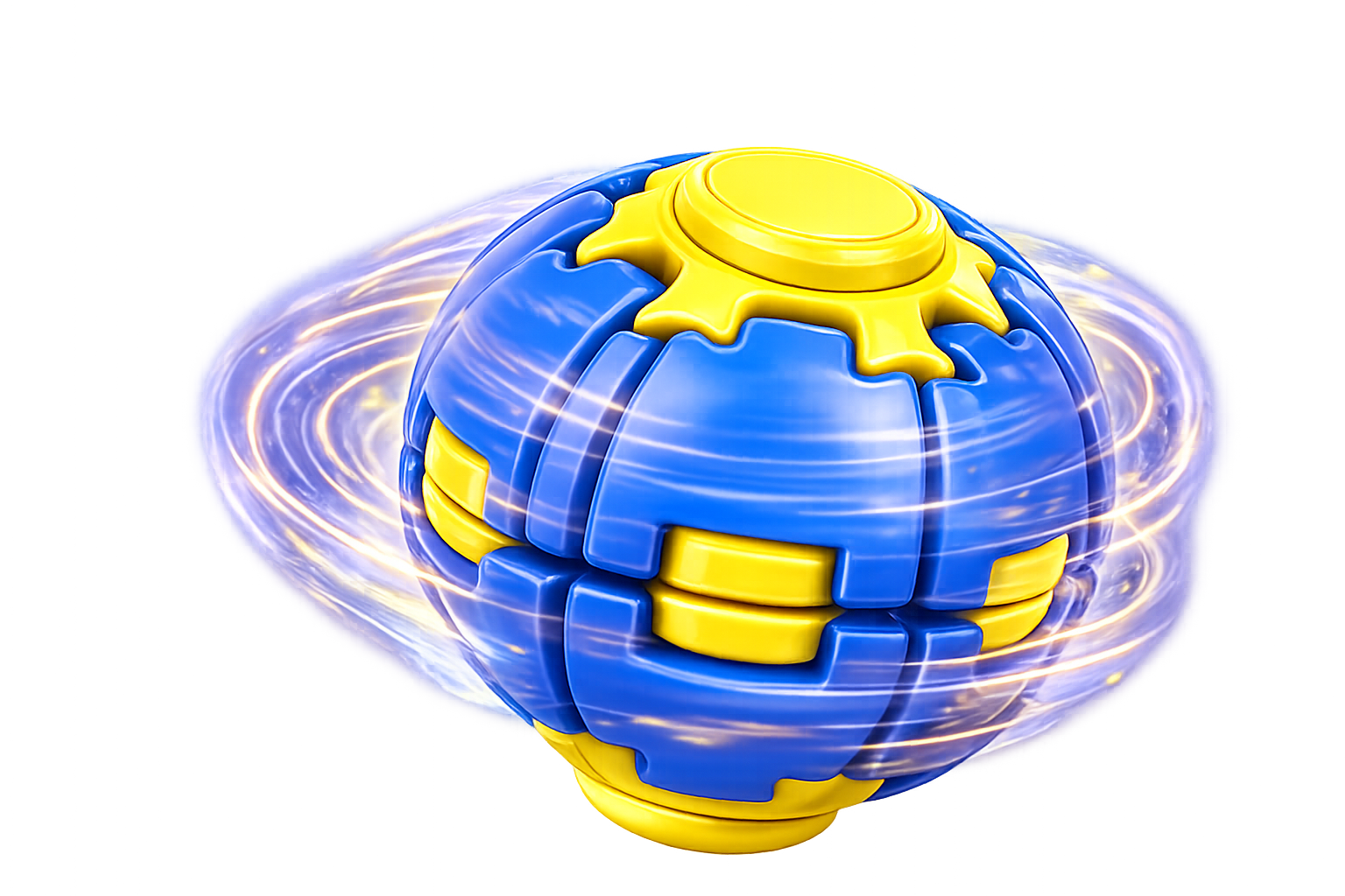 Power Spin Squeeze Fidget Ball | Assorted