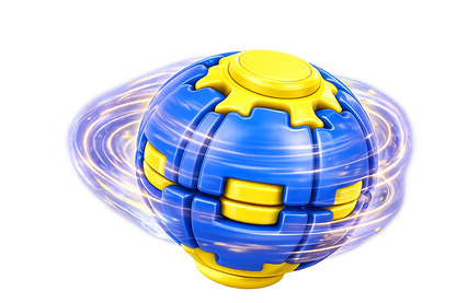 Power Spin Squeeze Fidget Ball | Assorted