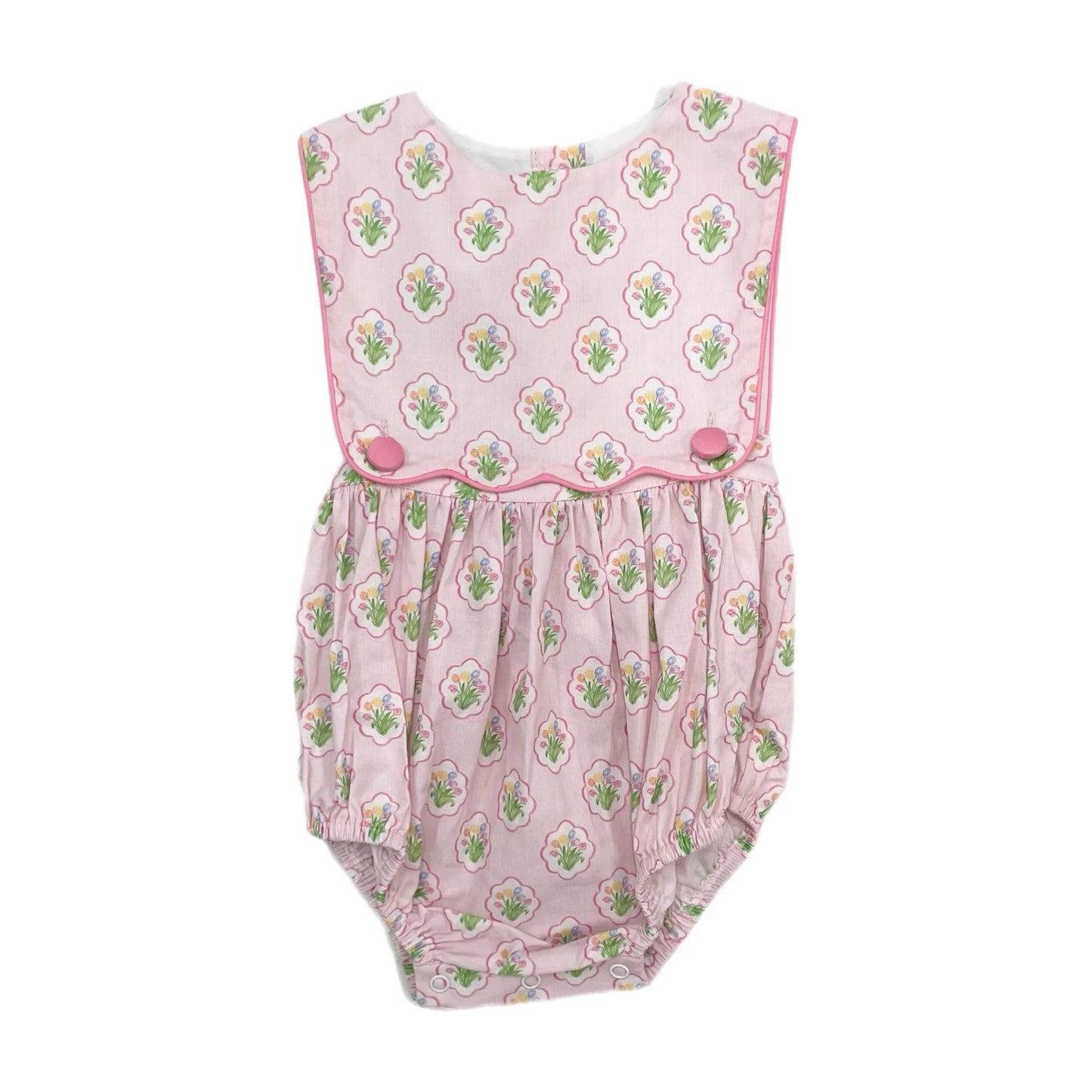 Scallop Tulips Sunsuit
